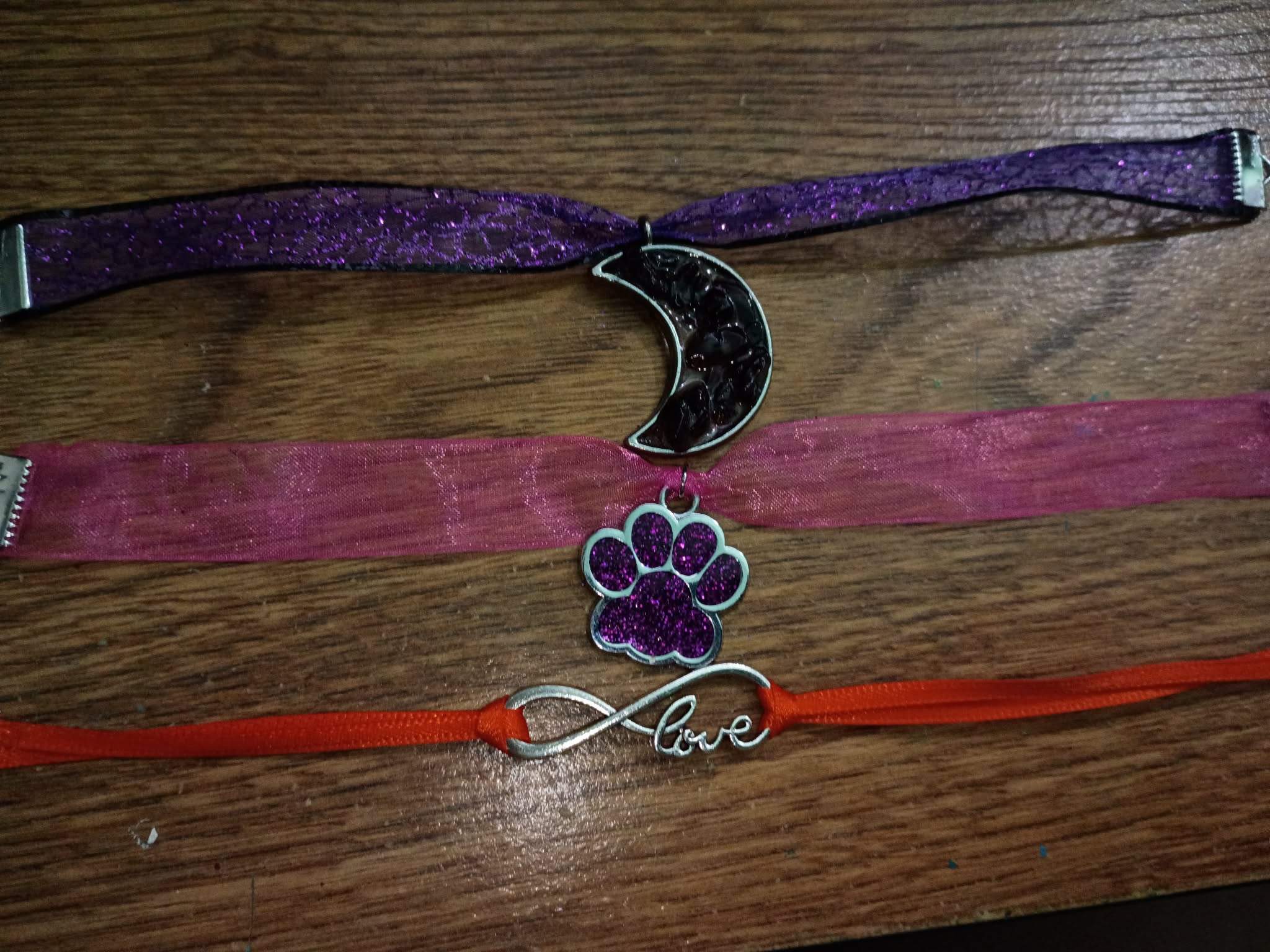 Custom Ribbon Bracelets