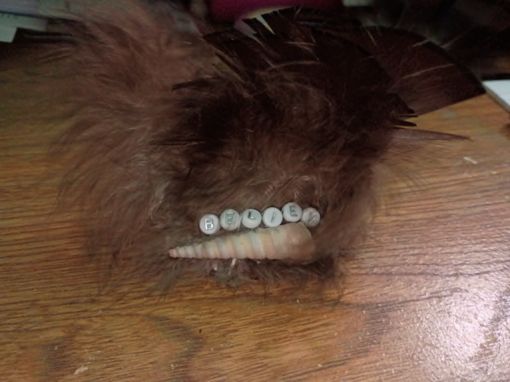 Feather Hair bows